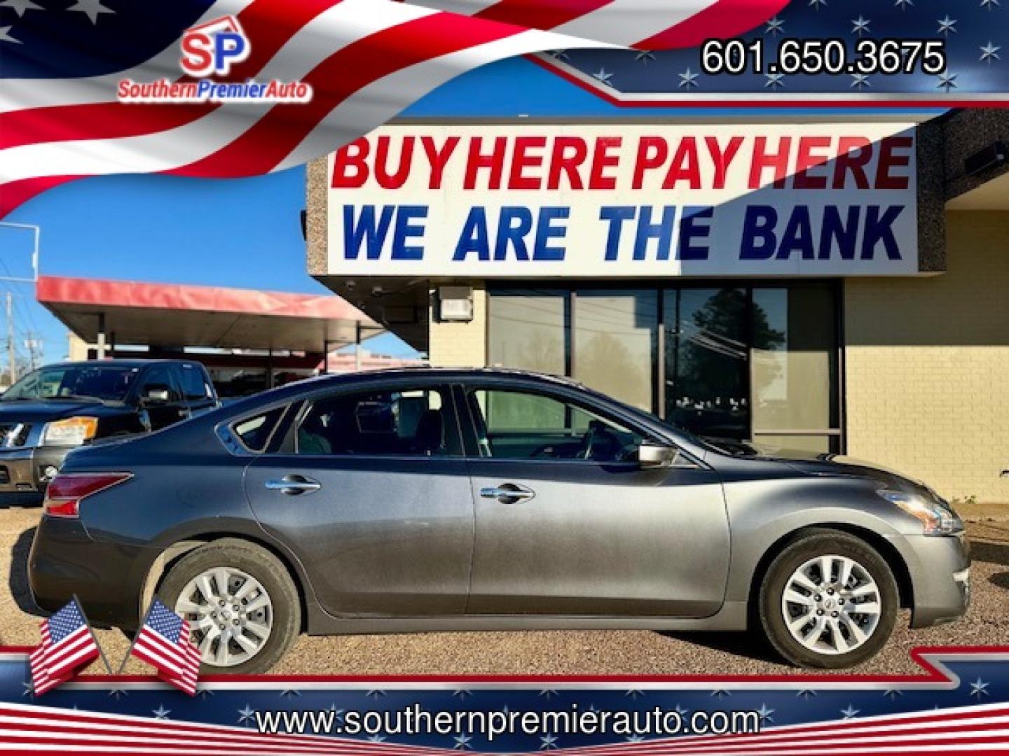 2014 GRAY NISSAN ALTIMA 2.5; 2.5 S; 2 (1N4AL3AP6EC) , located at 922 W. Beacon St., Philadelphia, MS, 39350, (601) 650-3675, 32.770447, -89.127151 - Photo#6